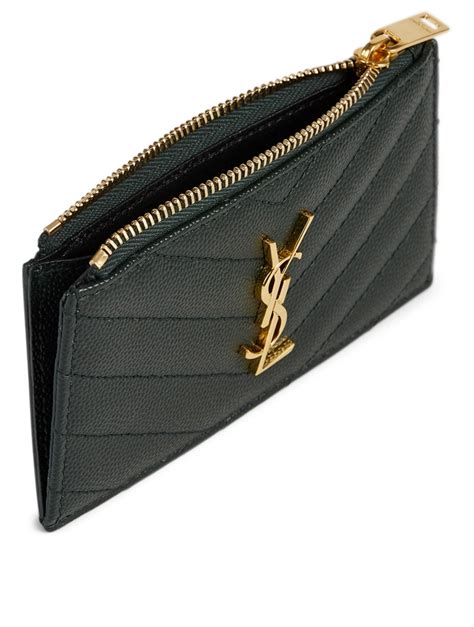 ysl card wallets|ysl zipper wallet.